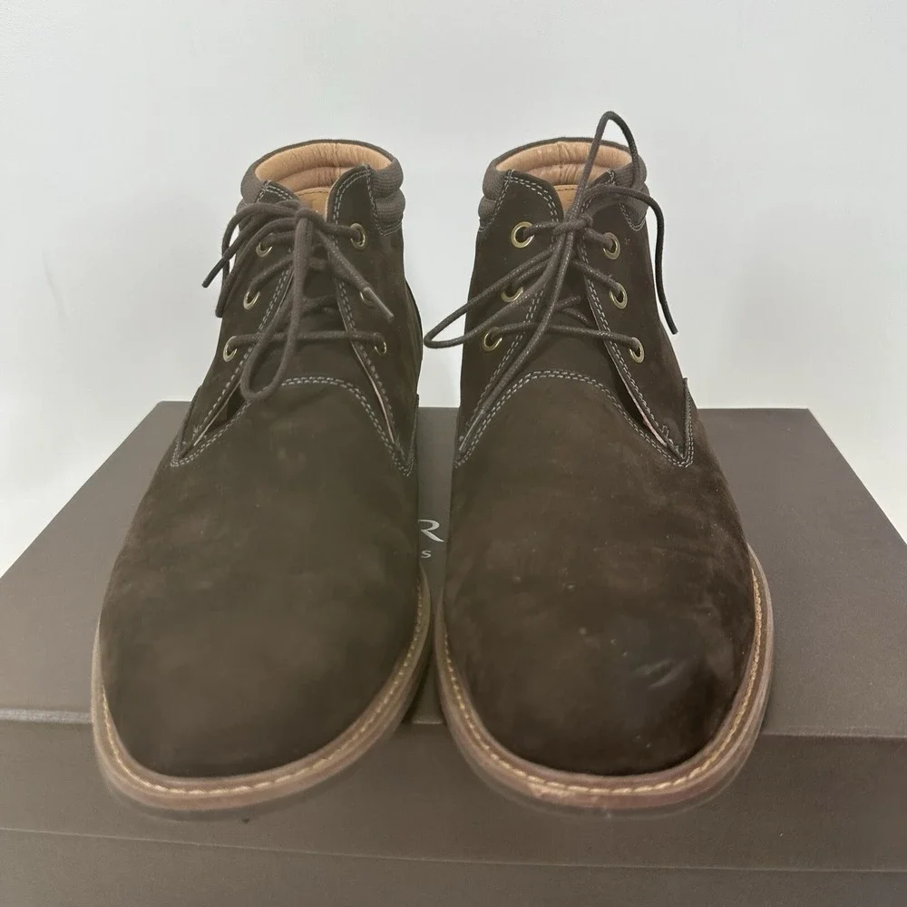Florsheim Frisco chukka boot brown Nubuck men's size 10 D 15121